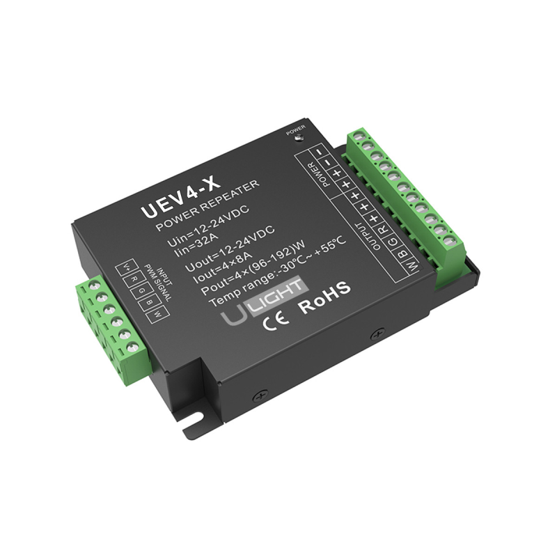 Usmart Repeater UEV4-X підсилювач RGBW для led стрічки Usmart Repeater UEV4-X підсилювач RGBW для led стрічки