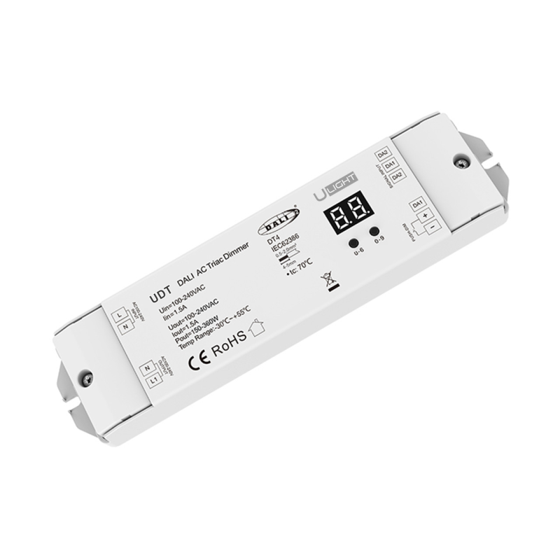 Usmart TRIAC/MOSFET UDT DALI диммер 230В