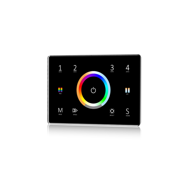 Usmart Panel UT15(IT) (Black) RGB+CCT Вбудована сенсорна панель DMX + RF 2.4 ГГц