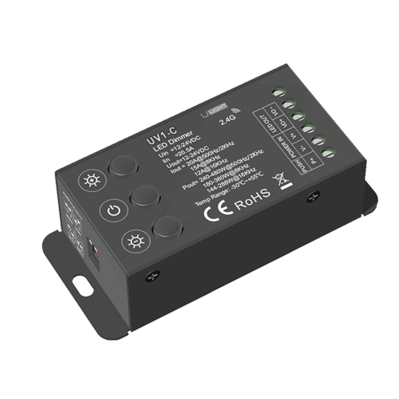 USMART UV1-C ШІМ диммер для світлодіодної стрічки USMART UV1-C ШІМ диммер для світлодіодної стрічки