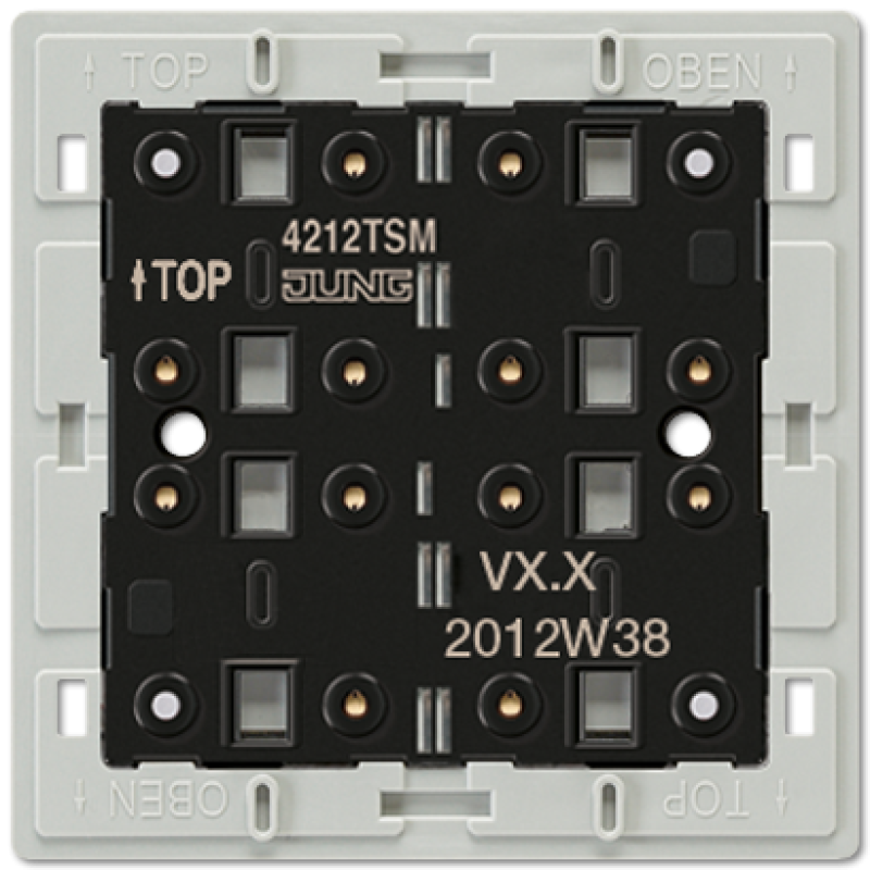 Кнопковий модуль F40 JUNG BUS, 2 канали, 2-дротова шина