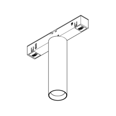 Світильник трековий ULIGHT Short Not Spot28 6W 4000К black