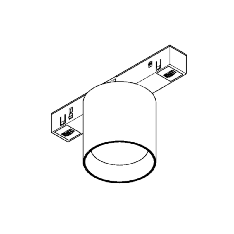 Світильник трековий ULIGHT Short Not Spot50 4W 4000K white