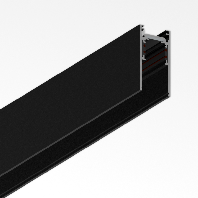 Профіль ULIGHT S20 магнітний трековий color RAL 1м