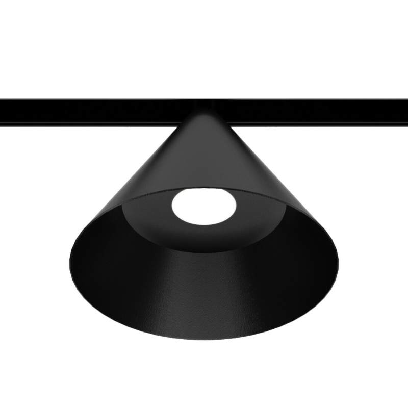 Світильник трековий ULIGHT Bell 150 intrack 12W 4000К black satin Світильник трековий ULIGHT Bell 150 intrack 12W 4000К black satin