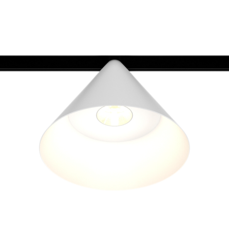 Світильник трековий ULIGHT Bell 150 intrack 12W 3000К white satin Світильник трековий ULIGHT Bell 150 intrack 12W 3000К white satin