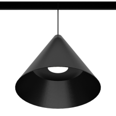 Світильник трековий підвісний ULIGHT Bell 150 intrack 12W 3000К black