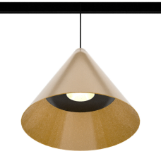 Світильник трековий підвісний ULIGHT Bell 150 intrack 12W 4000К gold black