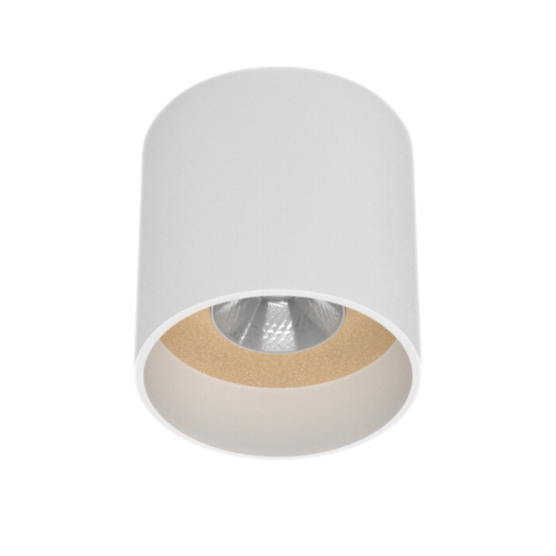 Світильник накладний ULIGHT Roll80 12W wh/gl 3000K