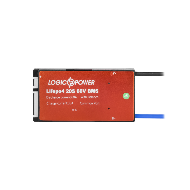 BMS плата LP LiFePO4 60V 20S Dis 60A Ch 30A