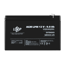 Акумулятор AGM LPM 12V - 9 Ah
