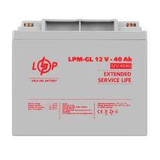 Акумулятор гелевий LPM-GL 12V - 40 Ah