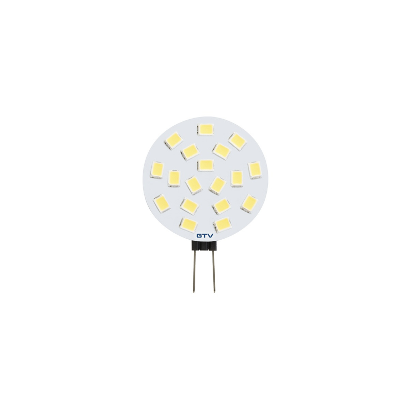 Лампа GTV LED G4, 3000K, 2W, 12VDC (LD-G4020W-30) Лампа GTV LED G4, 3000K, 2W, 12VDC (LD-G4020W-30)