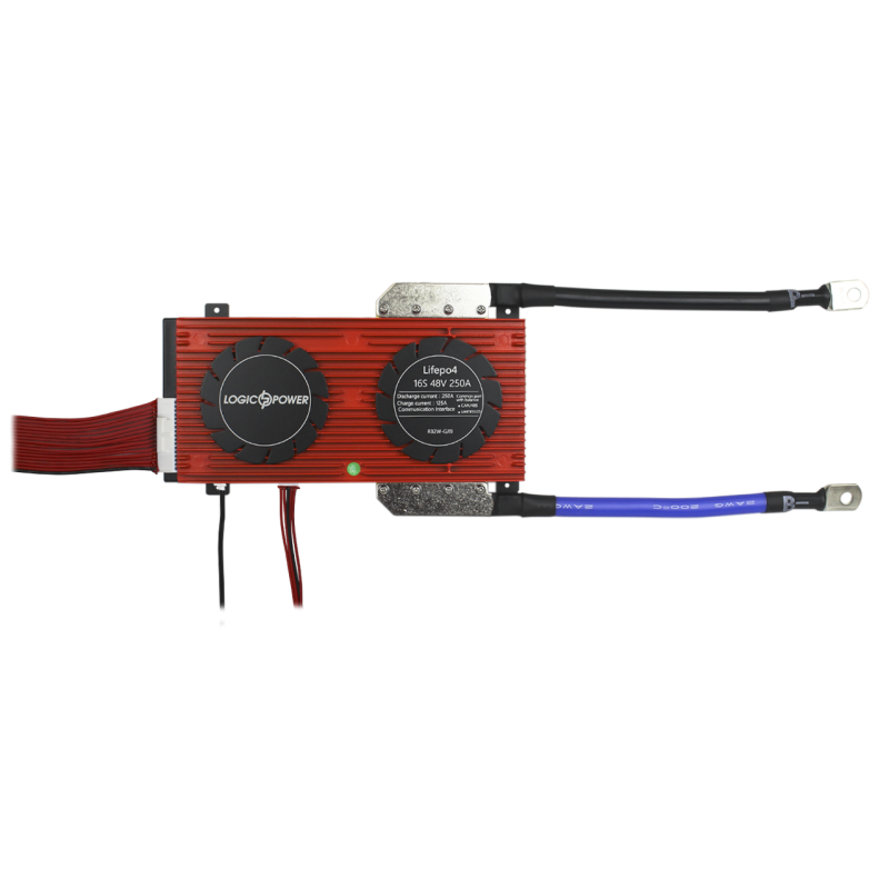 Smart BMS плата LP LiFePO4 48V 16S Dis 250A Ch 125A UART+RS485+CAN Smart BMS плата LP LiFePO4 48V 16S Dis 250A Ch 125A UART+RS485+CAN
