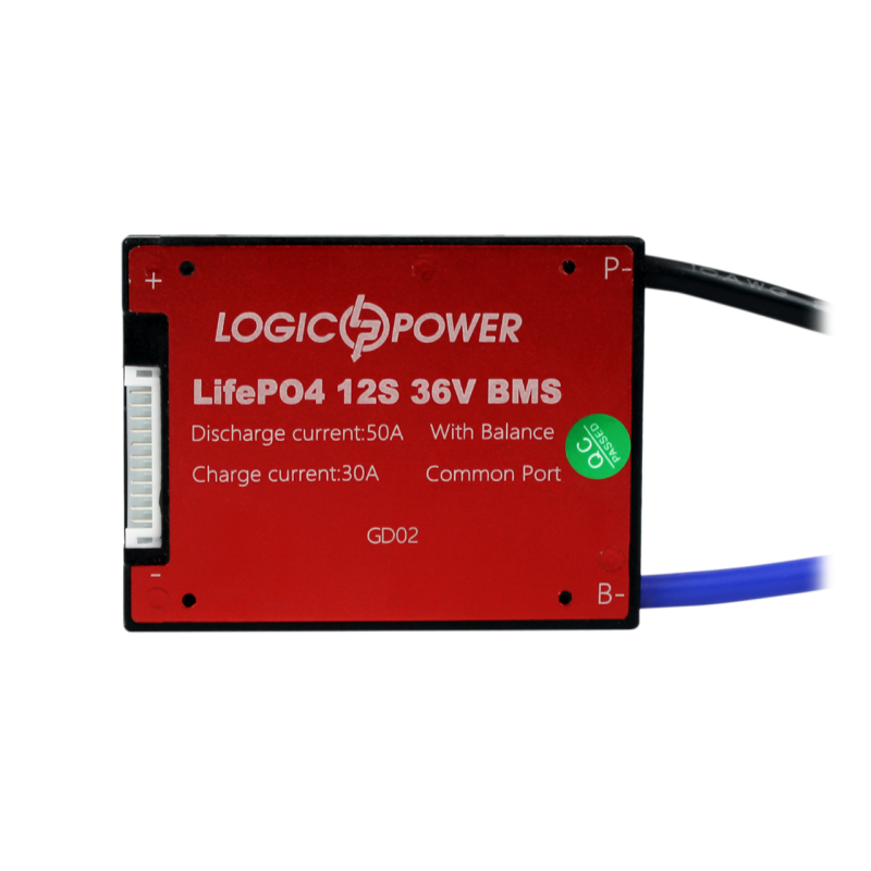 BMS плата LiFePO4 36V 12S Dis 50A Ch 30A BMS плата LiFePO4 36V 12S Dis 50A Ch 30A