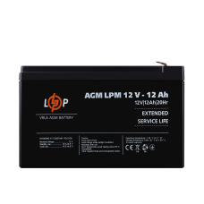 Акумулятор AGM LPM 12V - 12 Ah
