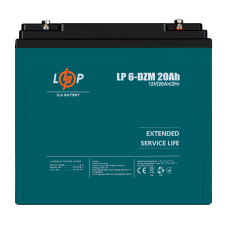 Тяговий свинцево-кислотний AGM акумулятор LP 6-DZM-20 Ah