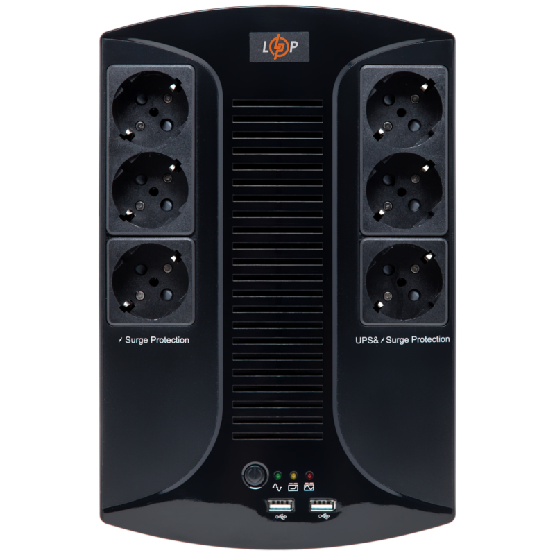 Лінійно-інтерактивне ДБЖ LP 850VA-6PS (595Вт)