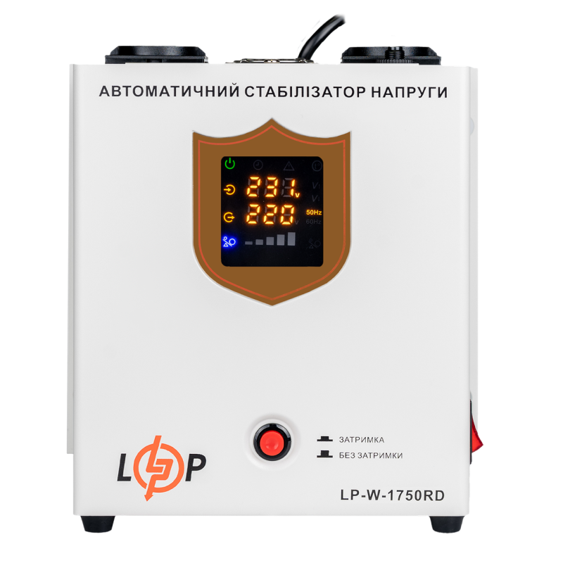 Стабілізатор напруги LP-W-1750RD (1000Вт / 7 ступ)