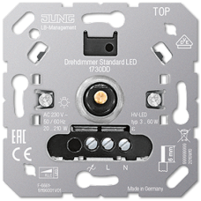 Роторний диммер стандарт LED 1730DD