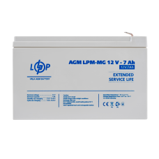 Акумулятор мультигелевий LPM-MG 12V - 7 Ah