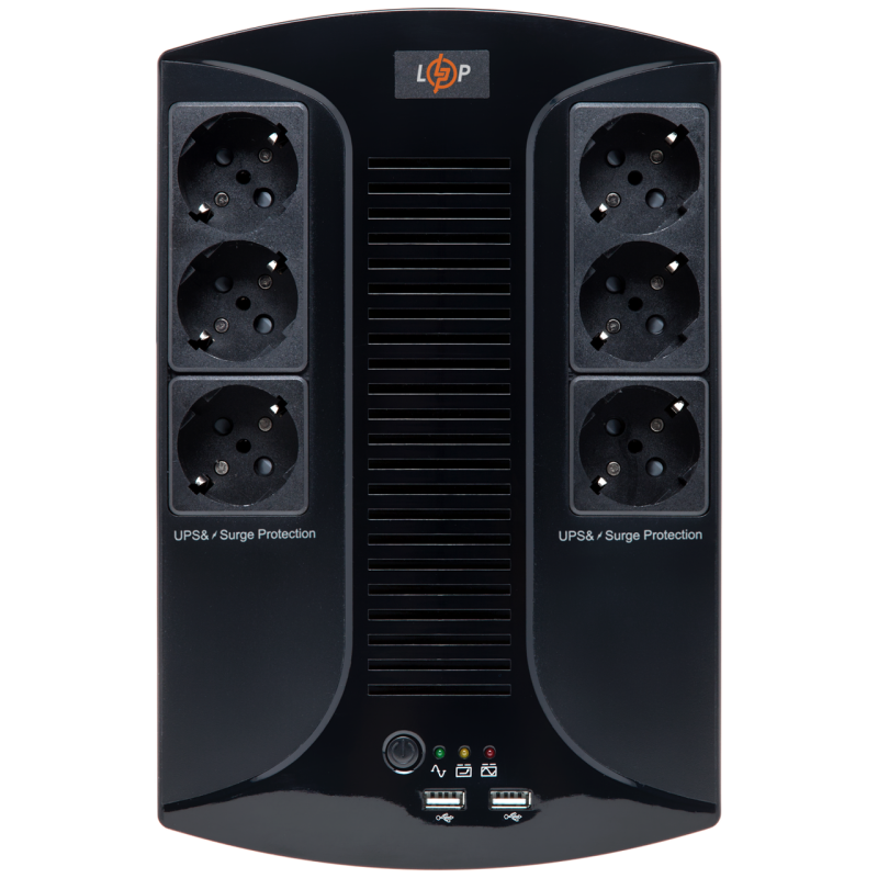 Лінійно-інтерактивне ДБЖ LP 650VA-6PS (455Вт)