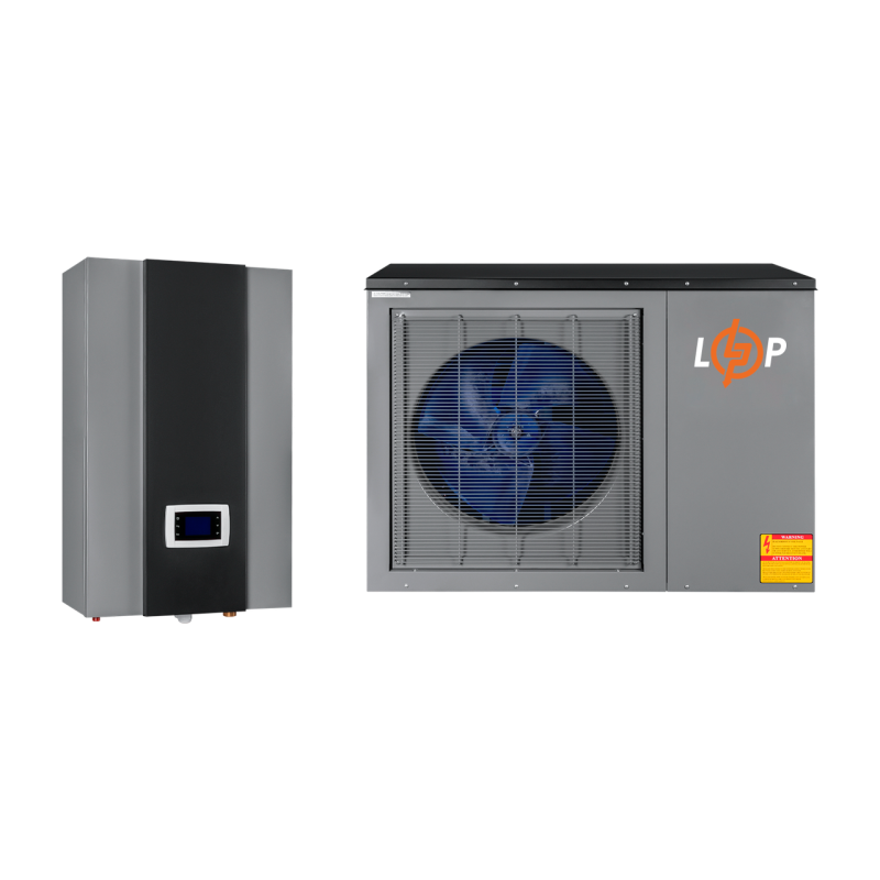 Тепловий насос повітря-вода інверторний спліт LP SINV-15