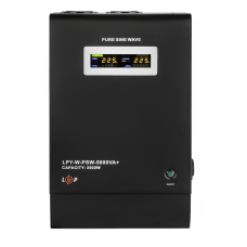 ДБЖ з правильною синусоїдою 48V LPY-W-PSW-5000VA+(3500Вт)10A/20A