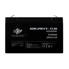 Акумулятор AGM LPM 6V - 12 Ah