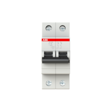 Автоматичний вимикач SH202-C6 ABB 2P 6А 6KA тип C