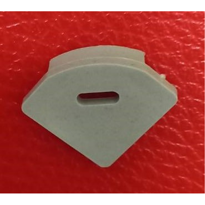 Заглушка для кутового профілю ЛПУ-17 з отвором Заглушка для кутового профілю ЛПУ-17 з отвором