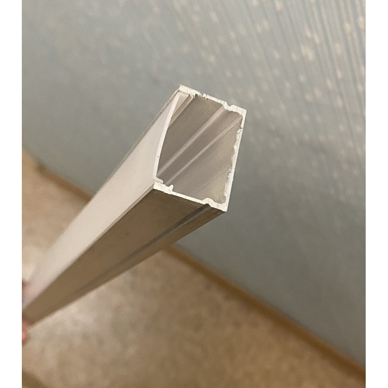 Профіль для світлодіодної стрічки накладний ЛП20 з розсіювачем