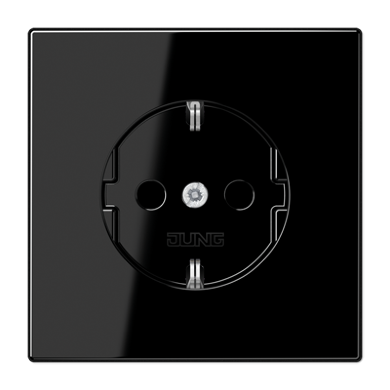 Розетка JUNG 16 A / 250 B ~ LS1520 чорний, LS 1520 SW