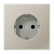 Розетка JUNG 16 A / 250 B ~ LS1520 неіржавка сталь, ES 1520