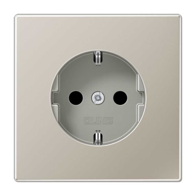 Розетка JUNG 16 A / 250 B ~ LS1520 неіржавка сталь, ES 1520 Розетка JUNG 16 A / 250 B ~ LS1520 неіржавка сталь, ES 1520