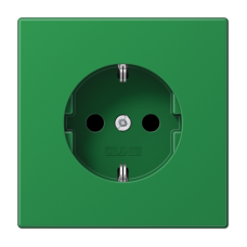 Розетка JUNG 16 A / 250 B ~ LS1520 зелений, LS 1520 BF GN