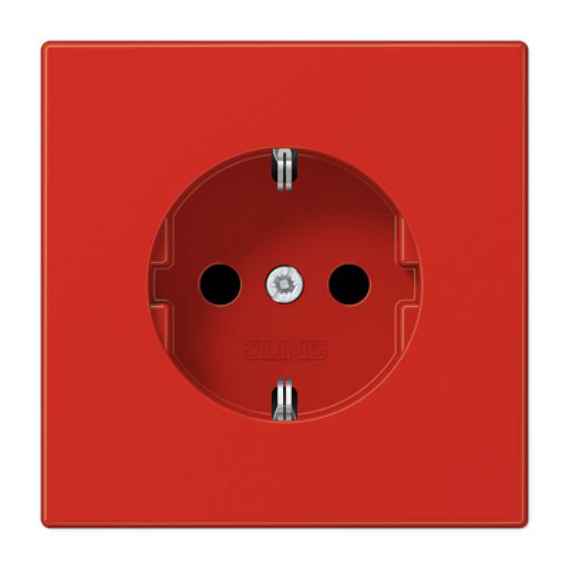 Розетка JUNG 16 A / 250 B ~ LS1520 Червоний, LS 1520 BF RT