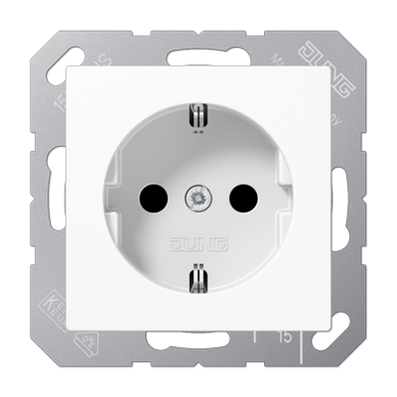 SCHUKO®-розетка 16 A / 250 B ~ A1520KISW A1520KIWW