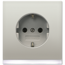 SCHUKO®-розетка 16 A / 250 B ~ ES2520-OLEDW