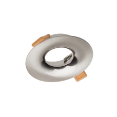 Світильник врізний точковий GTV AURORA, IP20, круглий, срібний