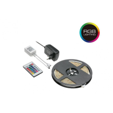 Набір LED Стрічка GTV RGB 5м 150LED 25w, контролер IR 24 keys, блок живлення 12V 25W, IP20
