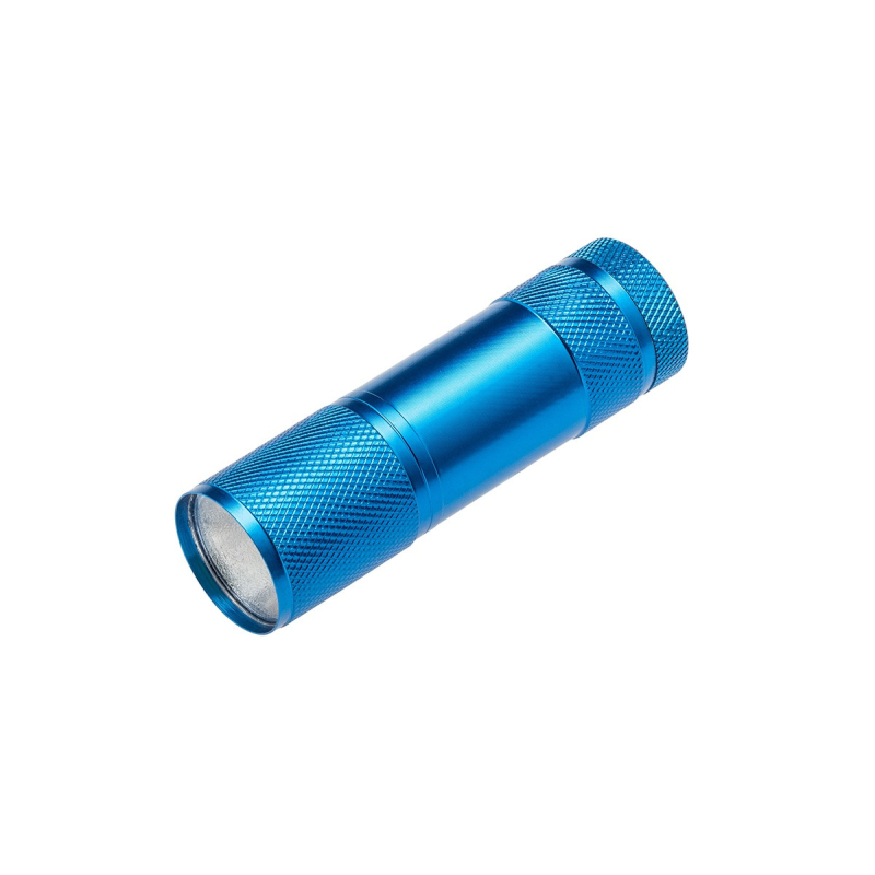 Ліхтарик кишеньковий GTV на батарейках 3xAAA 1,5В, 3Вт, 6400K, 22м, IP20, синій
