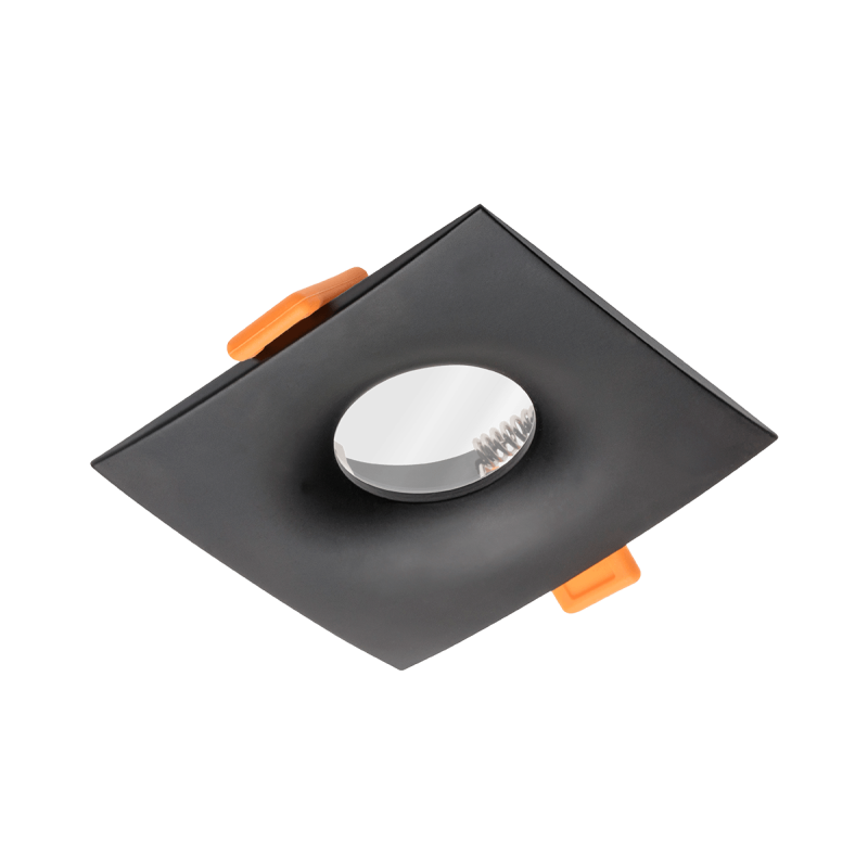 Світильник врізний точковий GTV ALESSIO, IP54, квадрат, чорний (OP-ALSKW-00) Світильник врізний точковий GTV ALESSIO, IP54, квадрат, чорний (OP-ALSKW-00)
