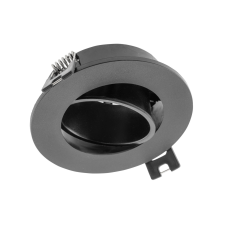 Світильник точковий GTV LINTO, IP20, круглий, Ø90x29mm, чорний (пластик) (OP-LINTOK-00)