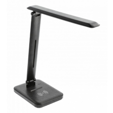 Настільна лампа з індукційною зарядкою GTV IZUKA LED, 6W, CCT, чорна, працює від power bank (LB-IZK6WCCT-10)