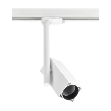 Світильник трековий GTV GROSSO, GU10, max.20W, IP20, квадрат, білий (XLD-GRSGU10KB-NB)