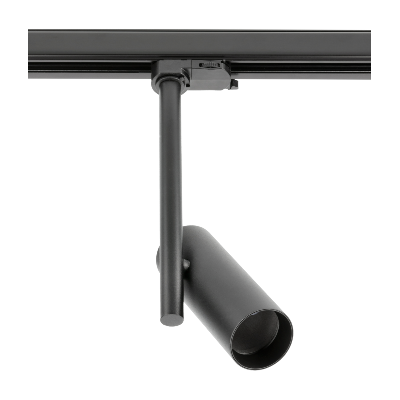 Світильник трековий GTV GROSSO, GU10, max.20W, IP20, круглий, чорний (XLD-GRSGU10OC-NB)