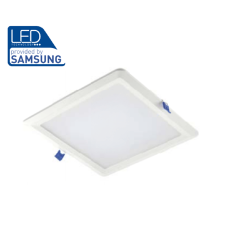 Світильник 3W LED GTV LOUIS гарантія 3 роки, IP54, 120°,4000K, врізний, квадрат (LD-LSWK03W-NB)
