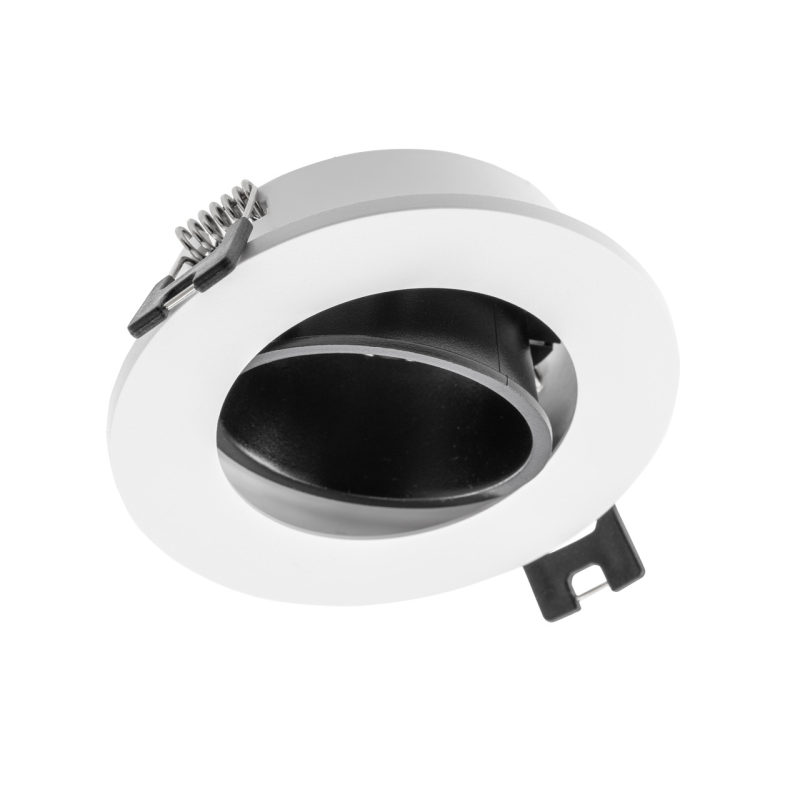 Світильник точковий GTV LINTO, IP20, круглий, Ø90x29mm, білий/чорний (пластик) (OP-LINTOK-52) Світильник точковий GTV LINTO, IP20, круглий, Ø90x29mm, білий/чорний (пластик) (OP-LINTOK-52)