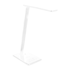 Настільна лампа з індукційною зарядкою GTV Tritton, 6W, 4-CCT, USB, Біла, працює від power bank